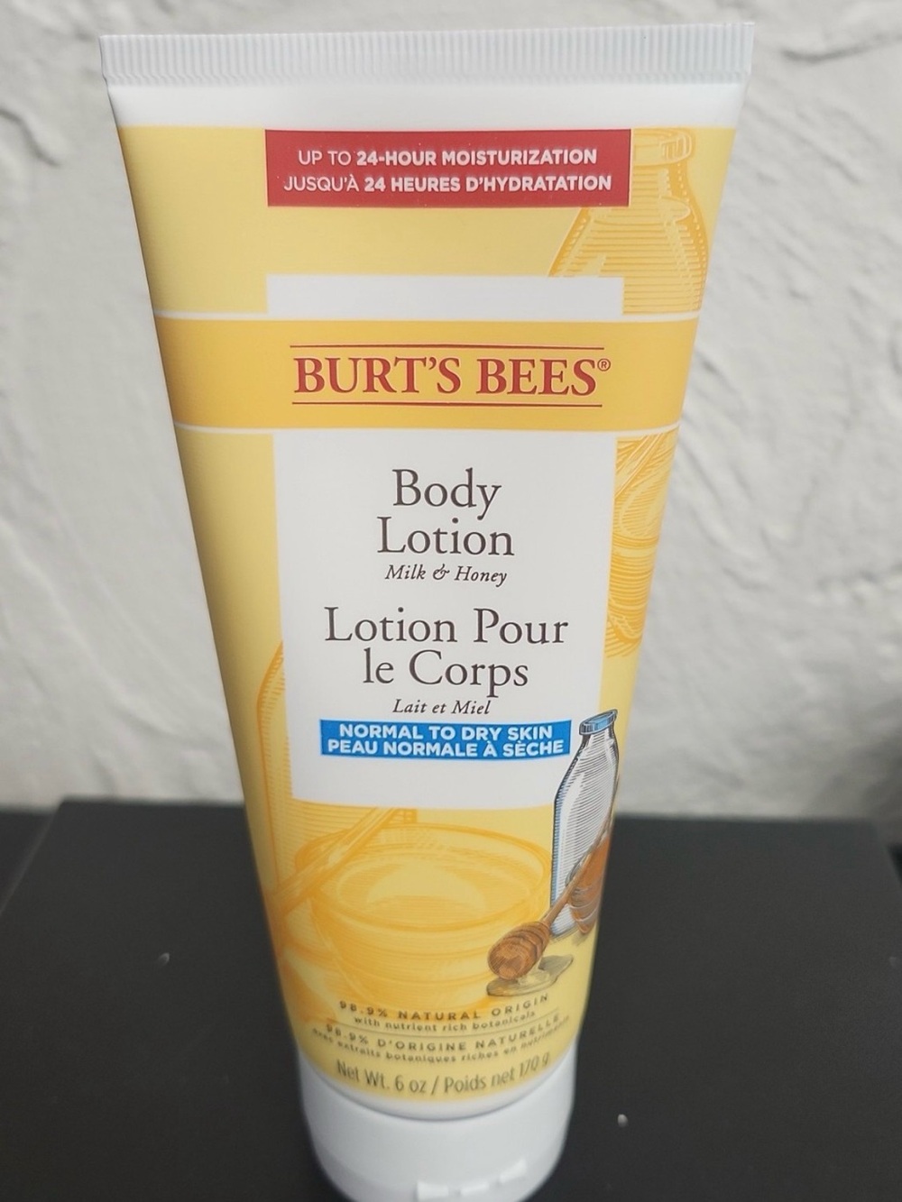 Burt's Bees Milk & Honey Body Lotion - Yellow